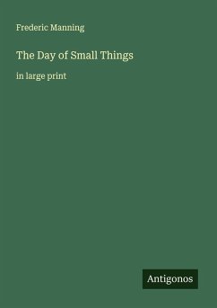 Cover The Day of Small Things