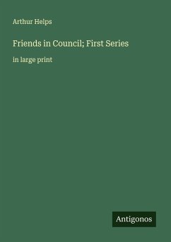 Cover Friends in Council; First Series