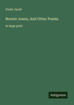 Bonnie Joann, And Other Poems Cover Bonnie Joann, And Other Poems