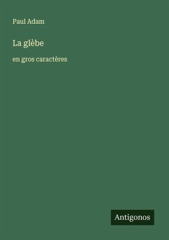 Cover La glèbe