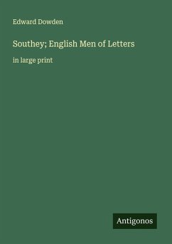 Cover Southey; English Men of Letters