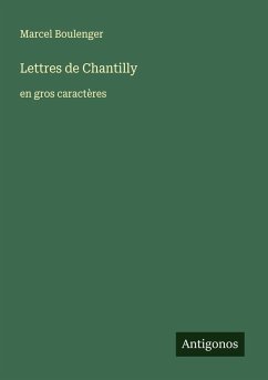 Cover Lettres de Chantilly