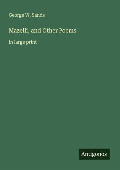 Cover Mazelli, and Other Poems