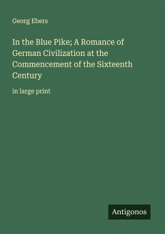 In the Blue Pike; A Romance of German Civilization at the Commencement of the Sixteenth Century Cover In the Blue Pike; A Romance of German Civilization at the Commencement of the Sixteenth Century