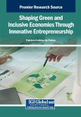 Shaping Green and Inclusive Economies Through Innovative Entrepreneurship