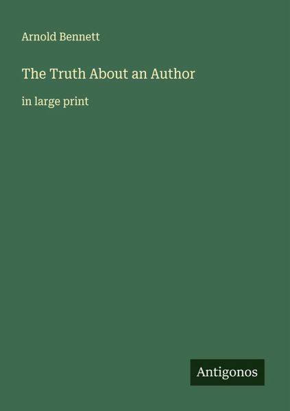 The Truth About an Author