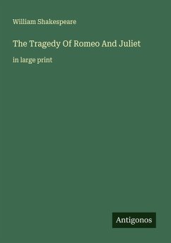 Cover The Tragedy Of Romeo And Juliet