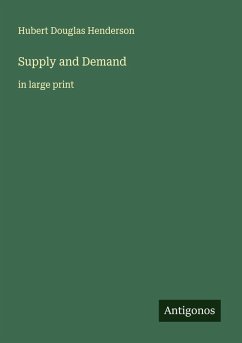 Supply and Demand - Henderson, Hubert Douglas
