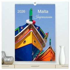 Cover Malta Impressionen (hochwertiger Premium Wandkalender 2026 DIN A2 hoch), Kunstdruck in Hochglanz