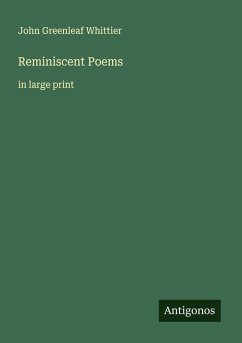 Cover Reminiscent Poems