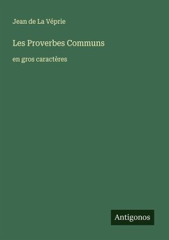 Cover Les Proverbes Communs