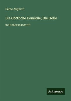 Cover Die Göttliche Komödie; Die Hölle