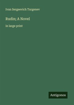 Cover Rudin; A Novel