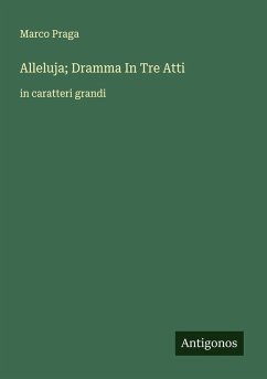 Cover Alleluja; Dramma In Tre Atti
