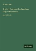 Kristitty; Romaani, Ensimmäinen Kirja, Ulkomaailma.