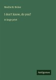 I don't know, do you?