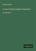 A Lover's Diary; Songs in Sequence
