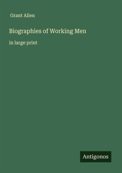 Cover Biographies of Working Men