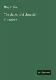 The elements of character