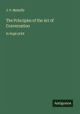 The Principles of the Art of Conversation
