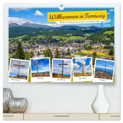 Cover Willkommen in Tamsweg (hochwertiger Premium Wandkalender 2026 DIN A2 quer), Kunstdruck in Hochglanz