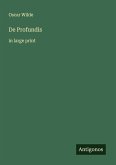 De Profundis De Profundis