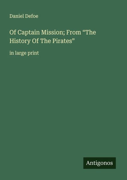 Of Captain Mission; From 