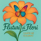 Fluturi ¿i flori - Carte de colorat