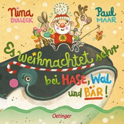 Cover Es weihnachtet sehr bei Hase, Wal und Bär!