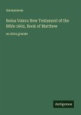 Reina Valera New Testament of the Bible 1602, Book of Matthew