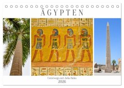 Ägypten - unterwegs mit Julia Hahn (Tischkalender 2026 DIN A5 quer), CALVENDO Monatskalender