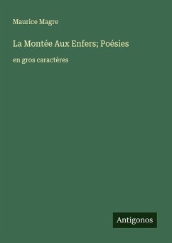 Cover La Montée Aux Enfers; Poésies