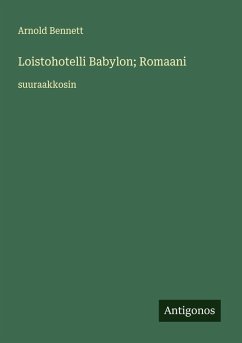 Cover Loistohotelli Babylon; Romaani