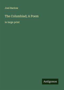 Cover The Columbiad; A Poem