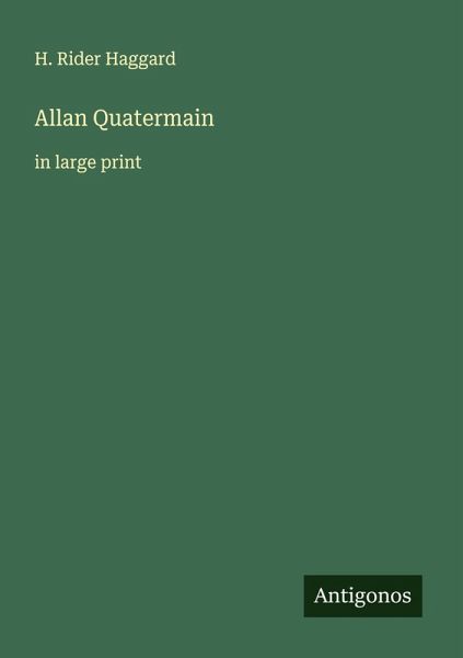 Allan Quatermain