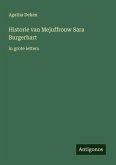Historie van Mejuffrouw Sara Burgerhart