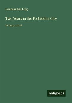 Cover Two Years in the Forbidden City