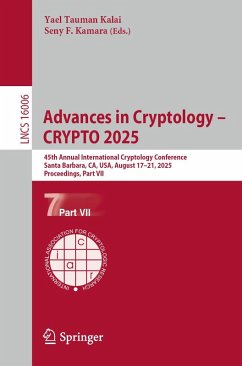Cover Advances in Cryptology - CRYPTO 2025 (eBook, PDF)
