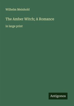 Cover The Amber Witch; A Romance