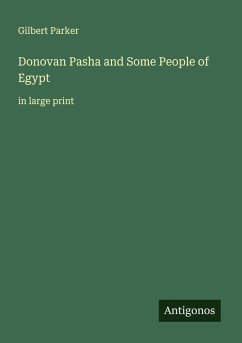 Cover Donovan Pasha and Some People of Egypt