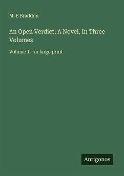Cover An Open Verdict; A Novel, In Three Volumes