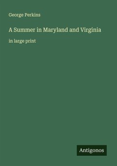Cover A Summer in Maryland and Virginia