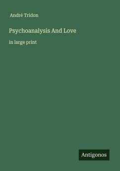 Cover Psychoanalysis And Love