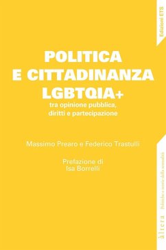 Cover Politica e cittadinanza LGBTQIA+ tra opinione pubblica, diritti e partecipazione