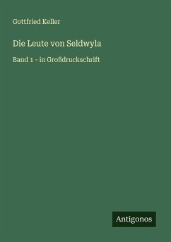Cover Die Leute von Seldwyla