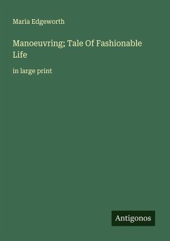 Cover Manoeuvring; Tale Of Fashionable Life