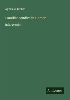 Cover Familiar Studies in Homer