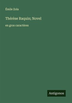 Cover Thérèse Raquin; Novel