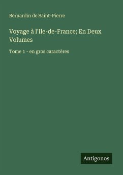 Cover Voyage à l'Ile-de-France; En Deux Volumes