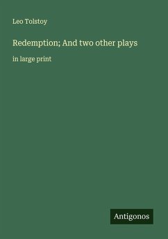 Cover Redemption; And two other plays